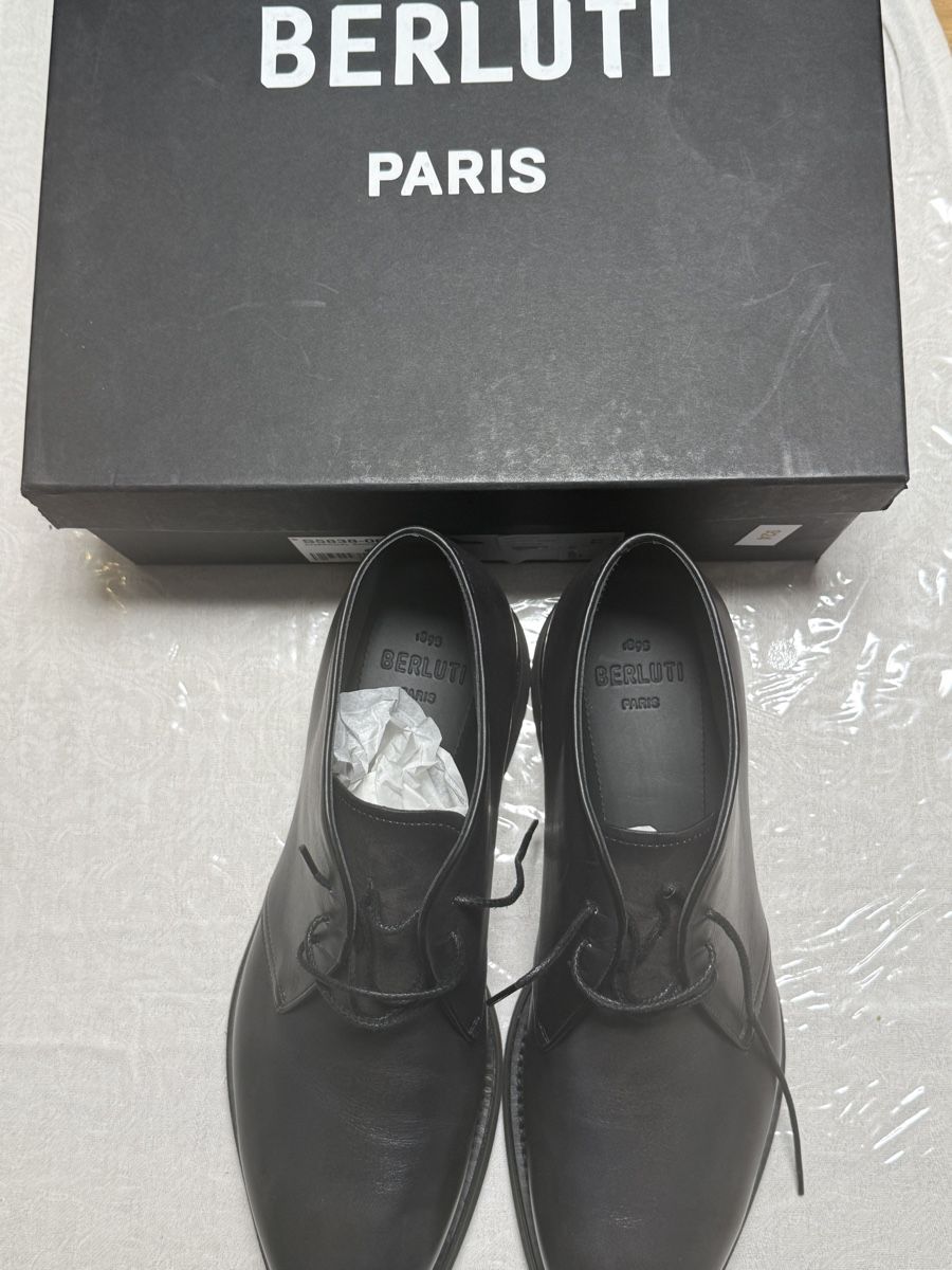 Berluti Scarpe da uomo: Venezia charcoal brow – Nuovo e nell'imballaggio originale da Fully venduto da Rikikaka 1