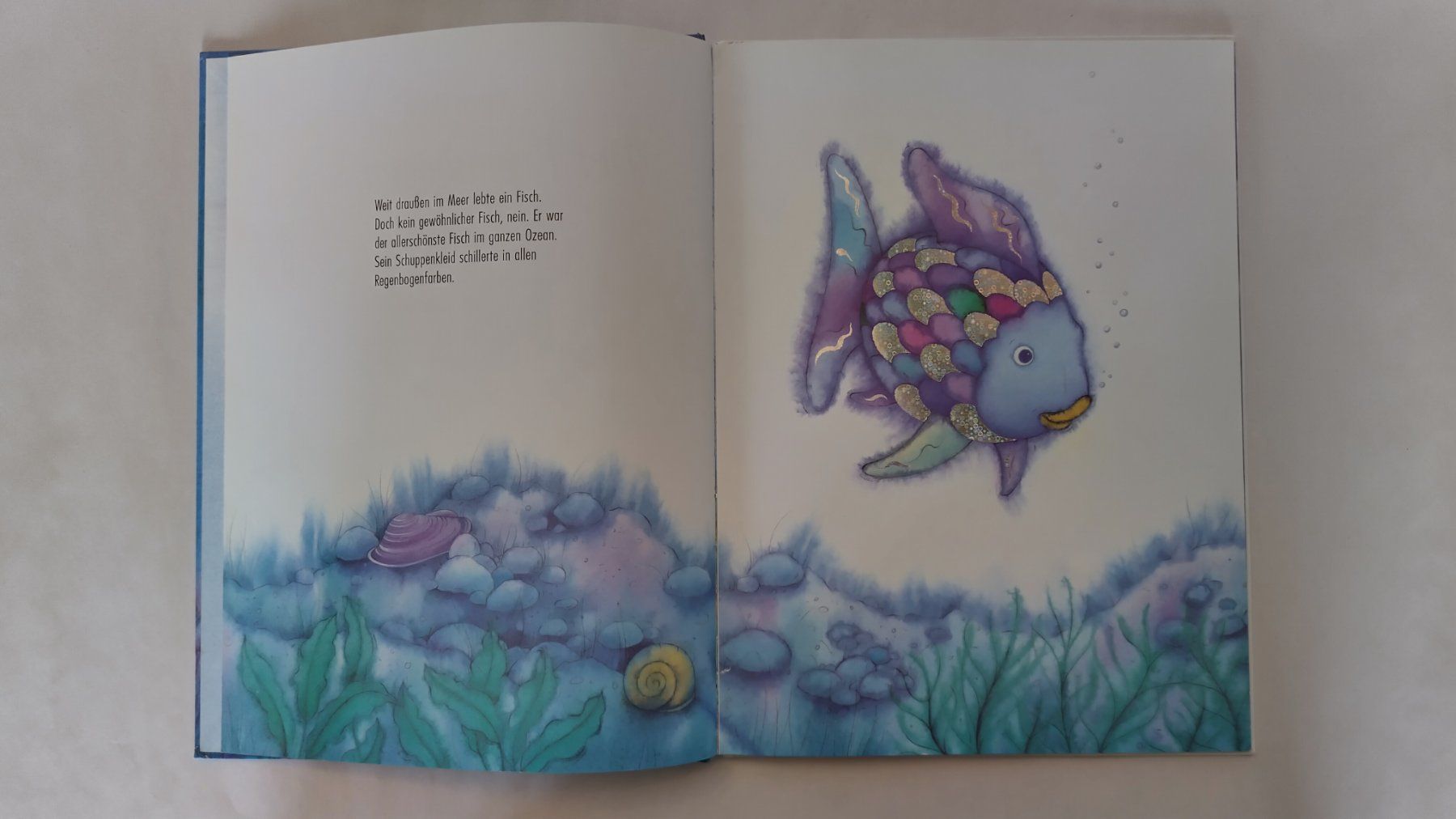 Bücher: Der Regenbogenfisch - Marcus Pfister / Bilderbuch ab Fr. 8.- – Gebraucht aus Bellach von JingleJerry 3