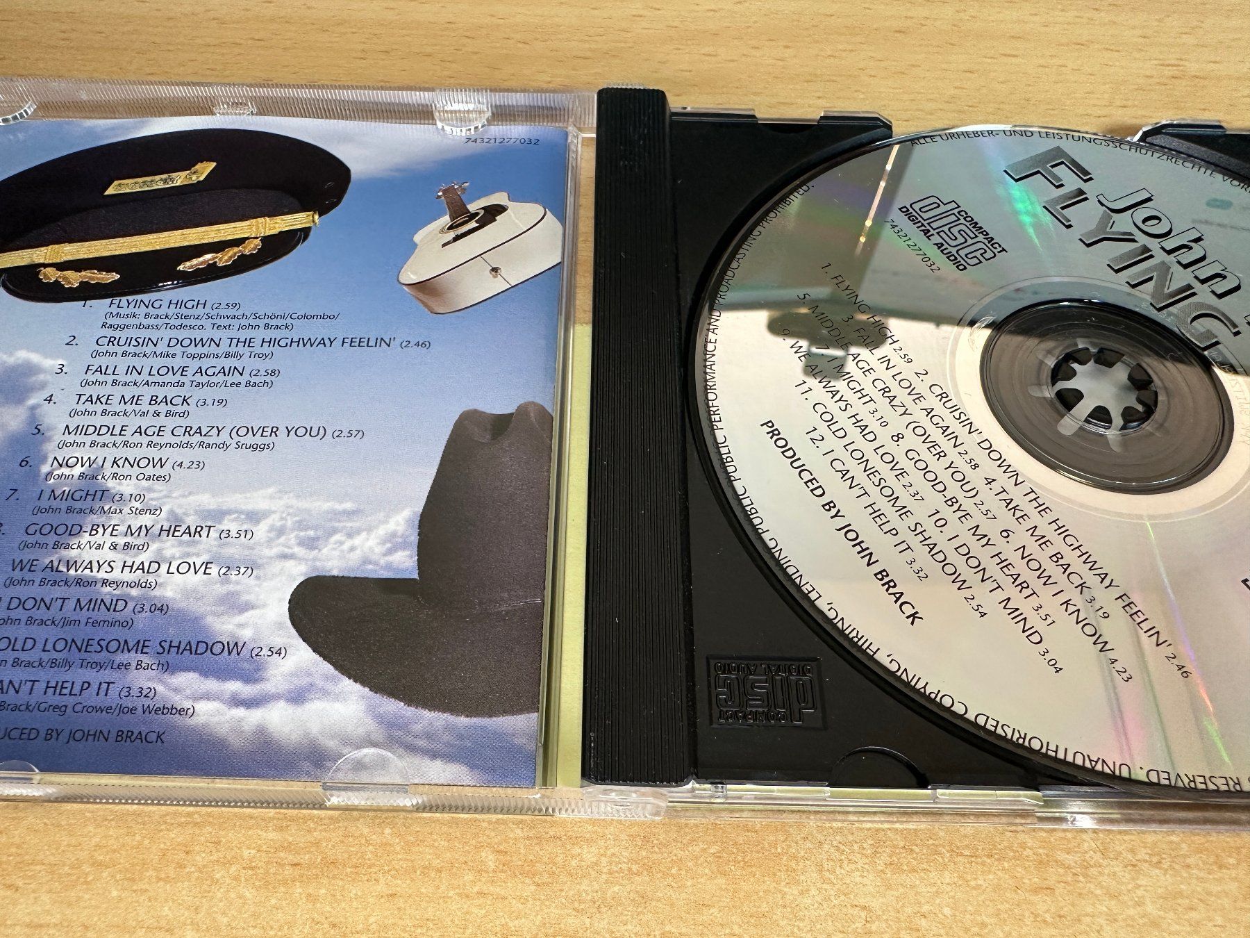 CD: U9 John Brack – Flying High – Usato da Rikon im Tösstal venduto da Alpenmutz 2