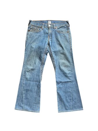 Jeans True Religion homme bleu coupe droite T34/33