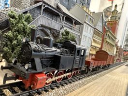 Märklin 3029 Werkslok Güterzug