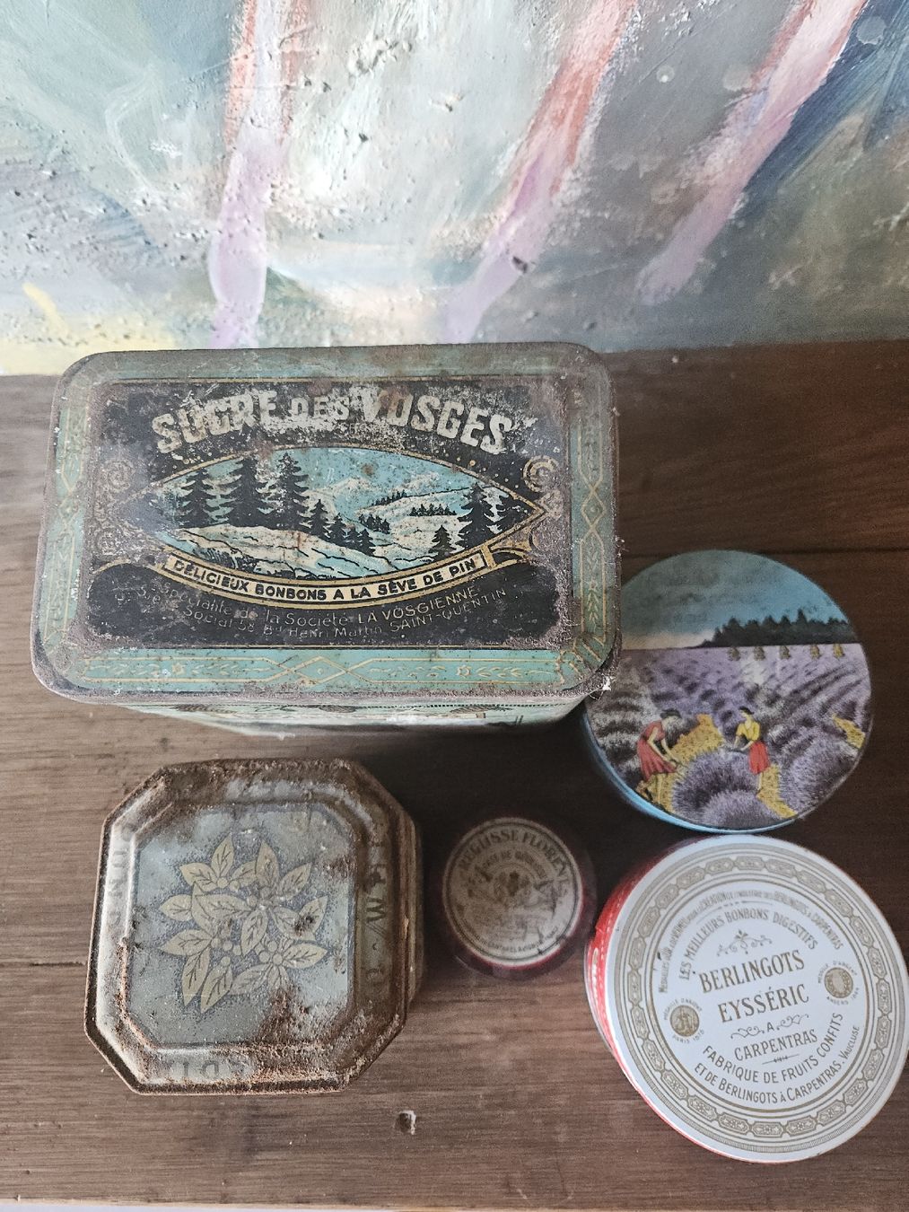 Dosen: 5 boites métal anciennes – Gebraucht aus Thônex von lacomtessedesfees 7