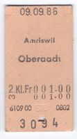 Billette Amriswil - Oberaach
