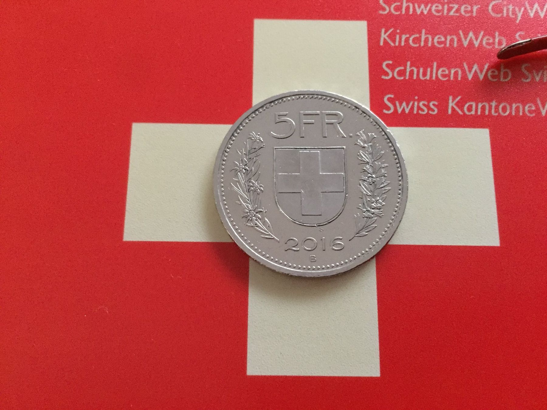 Tutti le monete: 5 Franken 2016 -vz – Usato da Elsau venduto da herbybay 4