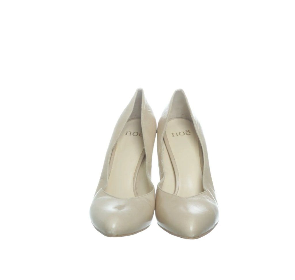 Damenschuhe: Noë Elegante Beige Leder Pumps Gr. 39 – Neu (gemäss Beschreibung) aus Reinach BL von marisne