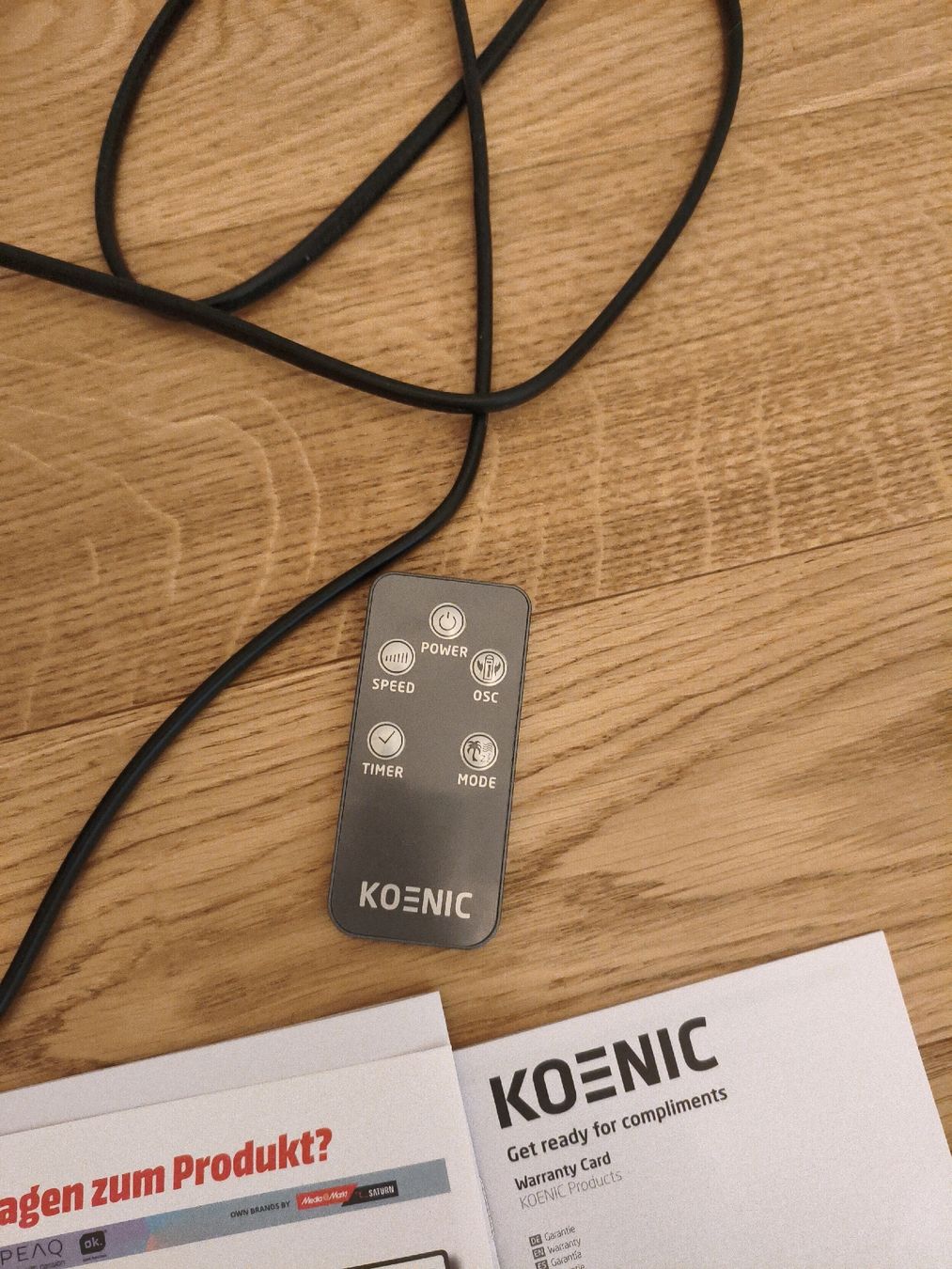 Ventilatori: KOENIC Tall Tower Fan – Usato da Richterswil venduto da sar_5hnr 4