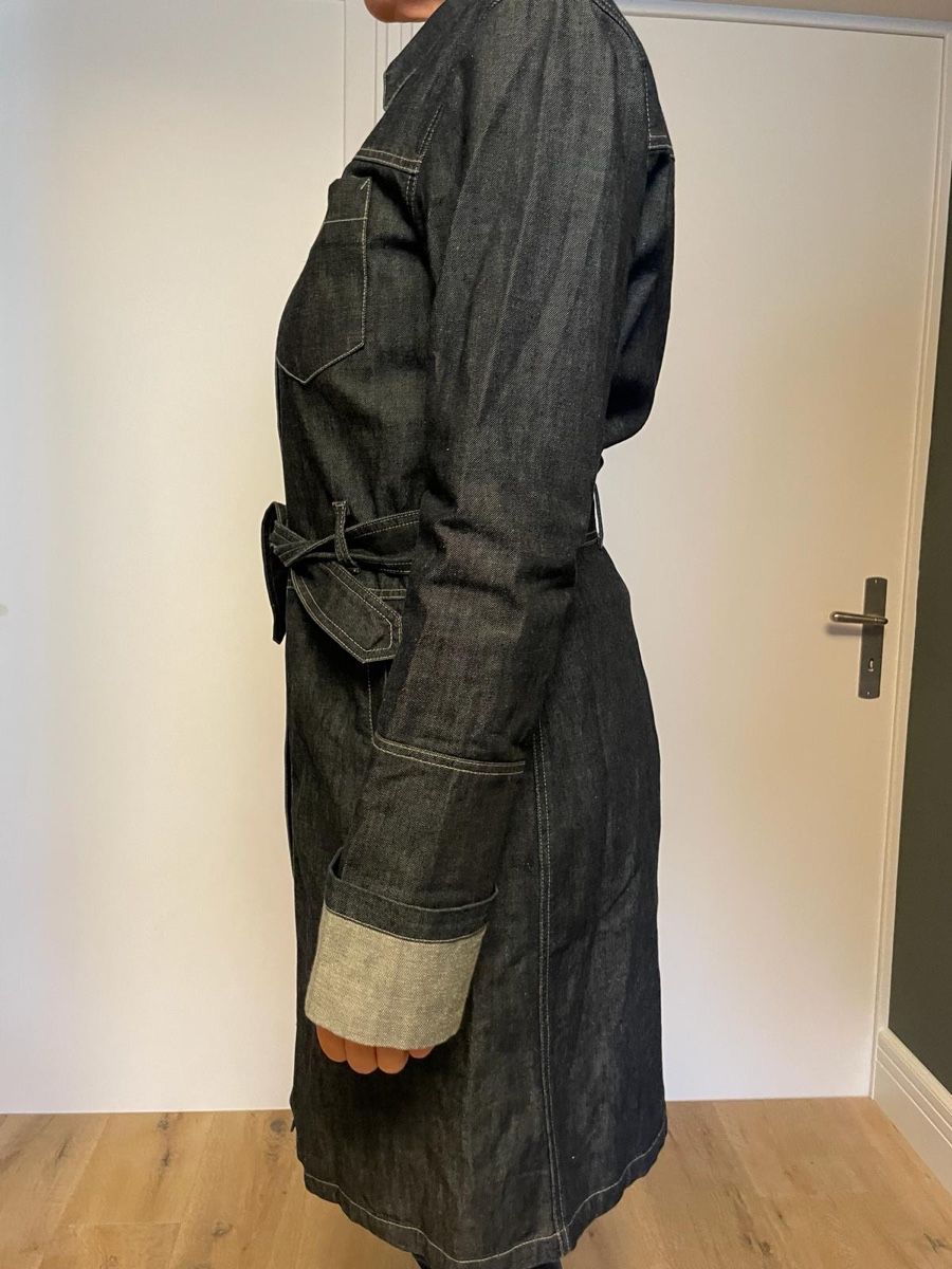 Cappotti: Denim Jeans Mantel oder Kleid L – Usato da Siebnen venduto da Starlauf 4