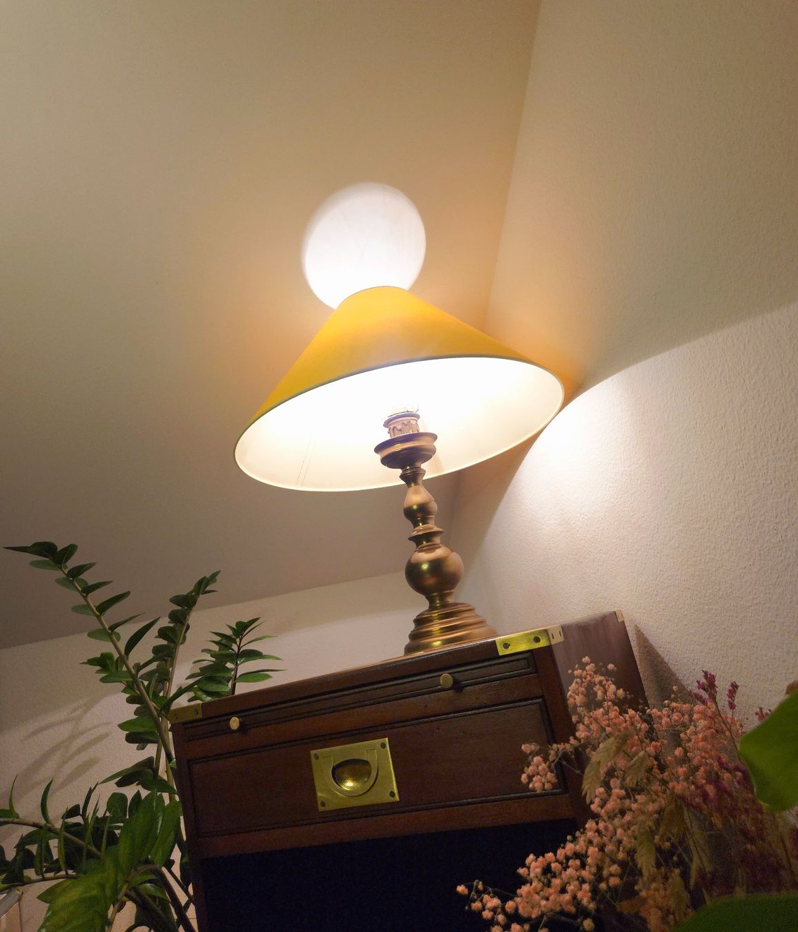 Lampade: Vintage bronze lamp – Usato da Zollikofen venduto da Mobelix_Vintage8 6