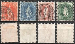 1905 STEHENDE HELVETIA HELVETIE DEBOUT SBK (86/87/88/90)A Ob