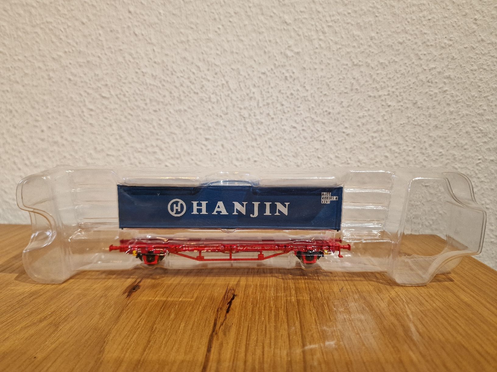 Piko Trains électriques: NS Cargo Containerwagen Hanjin H0 – D'occasion à Matten b. Interlaken par lor_hr9w 1