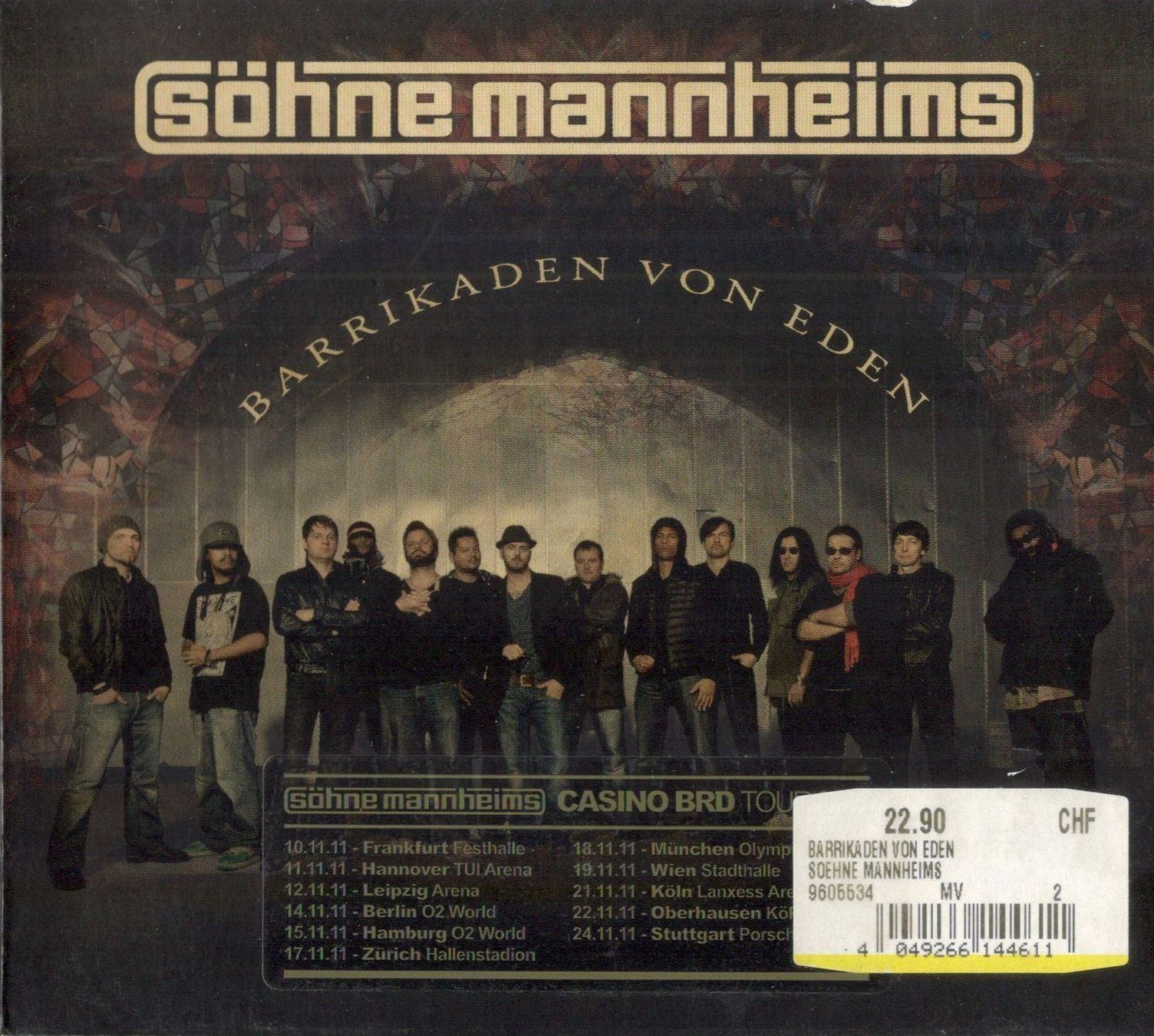 CDs: Söhne Mannheims CD Barrikaden Von Eden – Gebraucht aus St. Margarethen TG von Smiley-Face