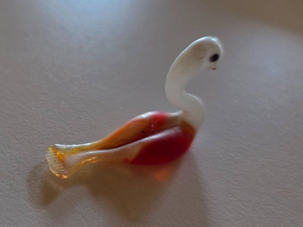 Figuren: farbige Glas Ente 3,6 cm Schwan Figur – Gebraucht aus Walterswil BE von Lonitti 5