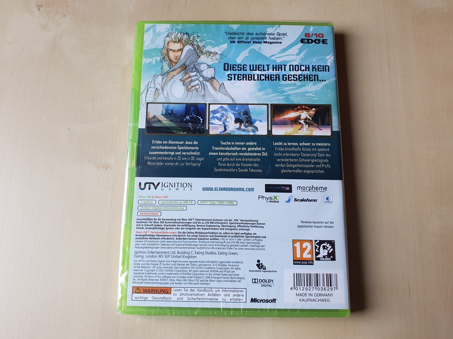 Microsoft Giochi: El Shaddai neu und ovp – Nuovo e nell'imballaggio originale da Stansstad venduto da collectorsshop 1