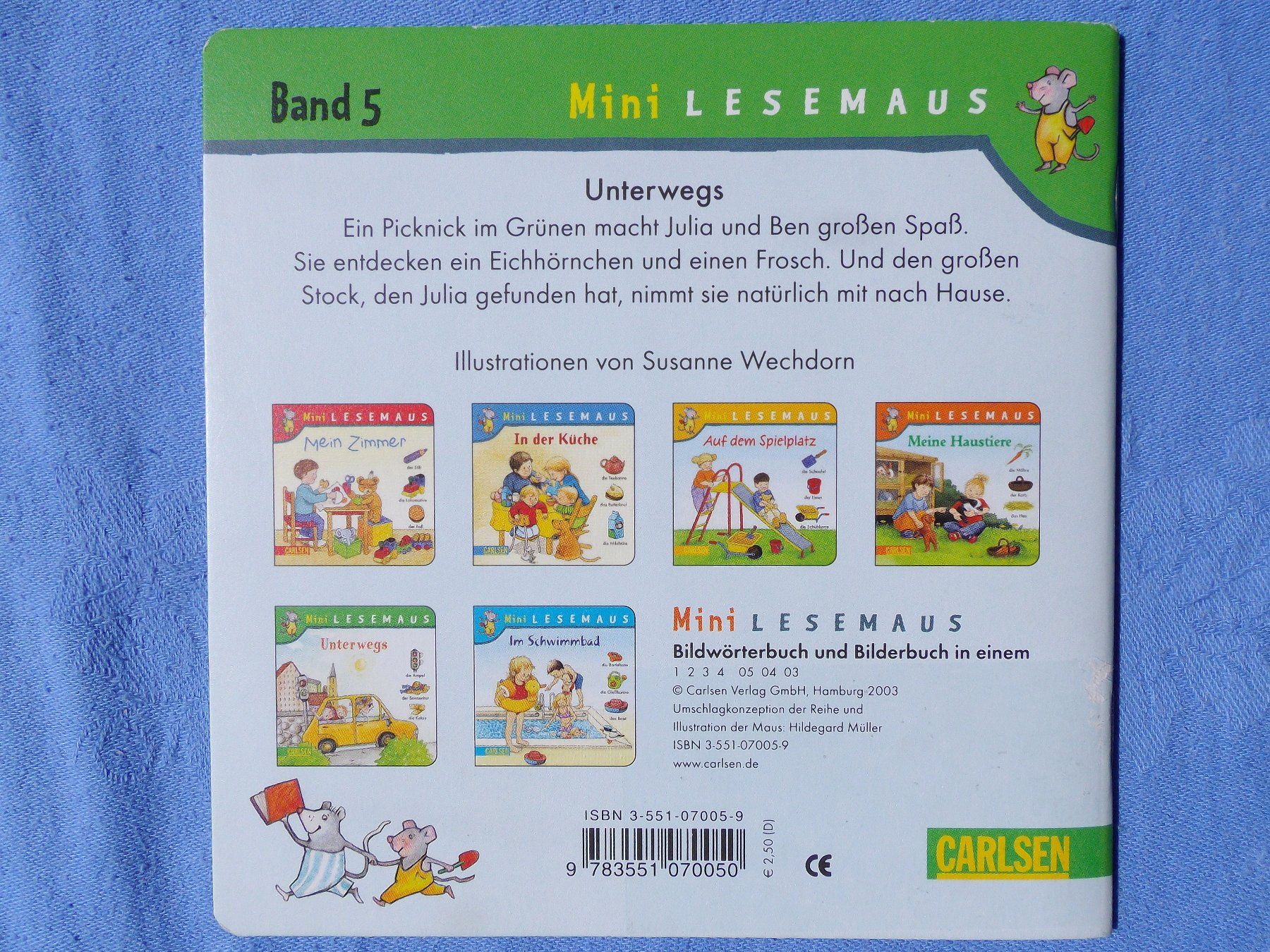 Bücher: Mini Lesemaus - Unterwegs – Gebraucht aus Uster von urs_75by 1