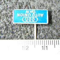 AUTO UNION DKW AUTO LOGO ANSTECKNADEL VERK.MONTIERT OLDI