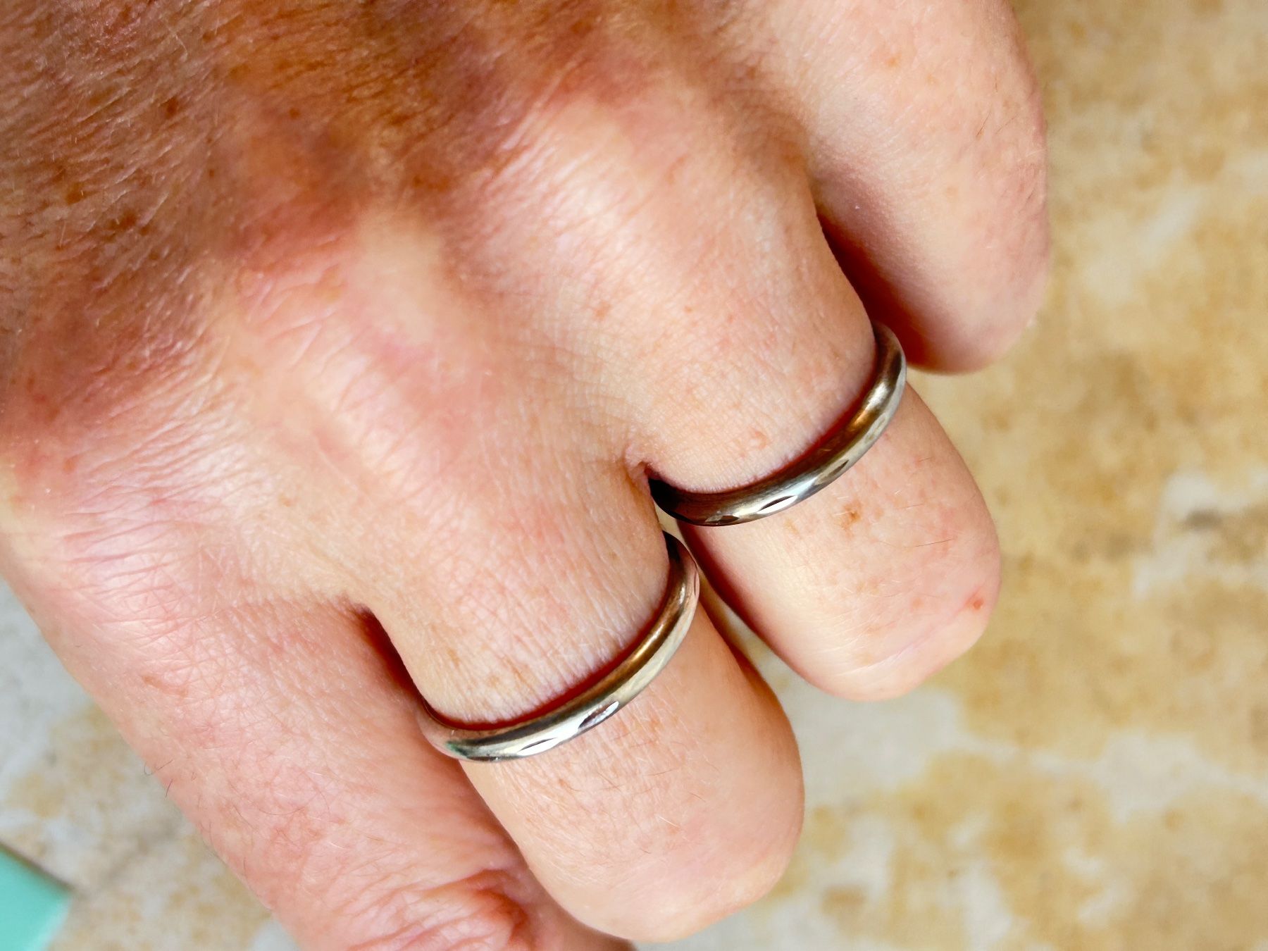 Ringe: Silberring KERBE (54 oder 60) – Gebraucht aus Dittingen von Bellevista 1