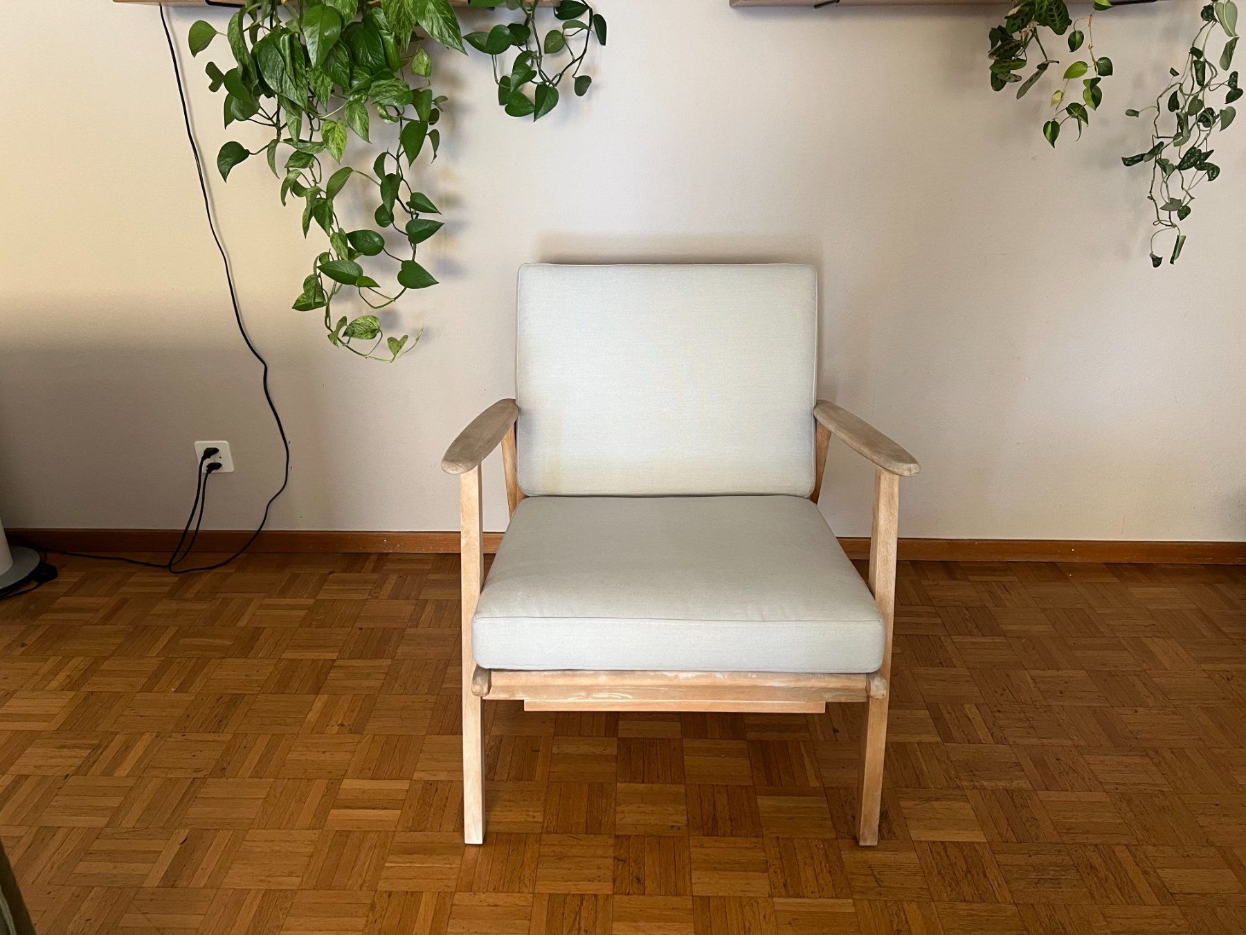 Fauteuils: Garten Lounge Sessel aus Teakholz – D'occasion à Zürich par BCM23 3