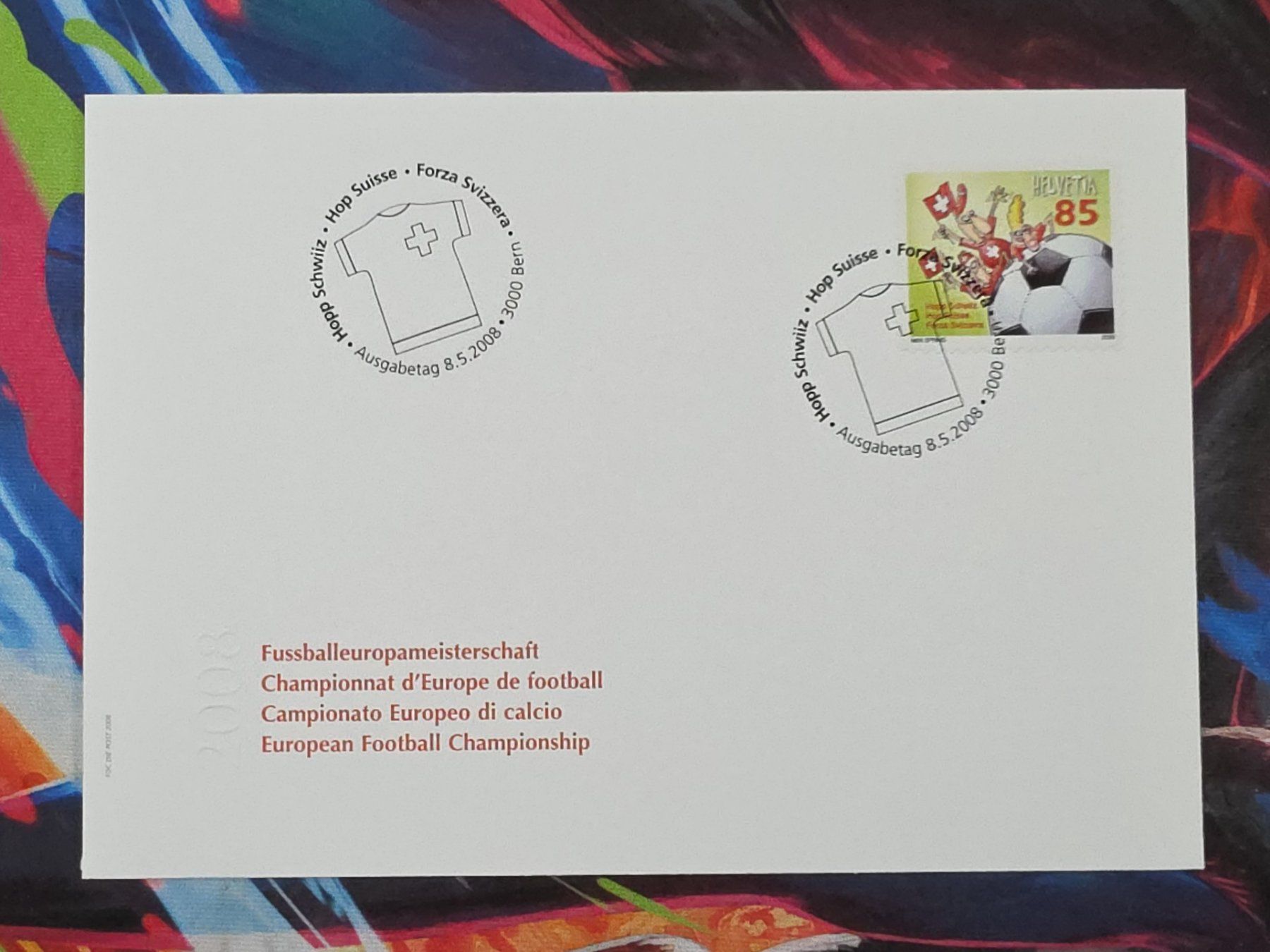 Tutti i francobolli: CL30 Enveloppe + Timbre Suisse 2008 – Usato da Cousset venduto da Patrick_Collections
