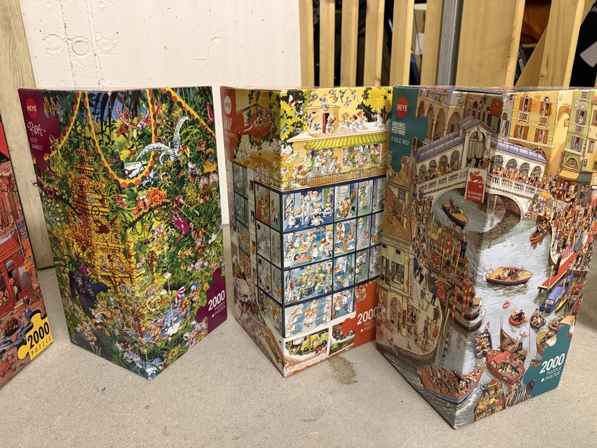 Puzzles: 5 x 2000 Puzzles  – D'occasion à Winterthur par ivule2000 1