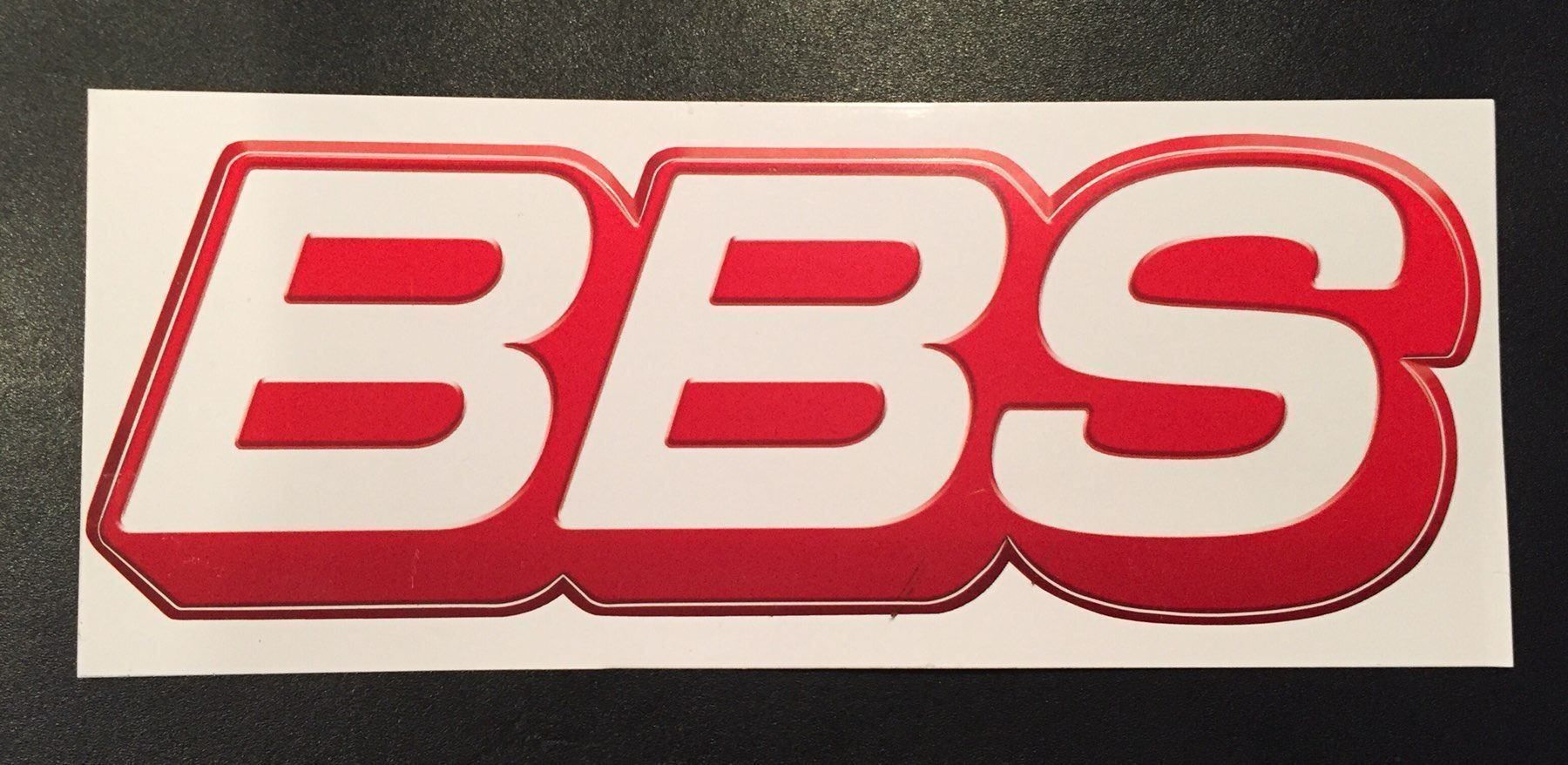 Sticker: BBS Aufkleber Sticker ca 21x7cm – Nuovo (secondo la descrizione) da Goldach venduto da SSRConzept