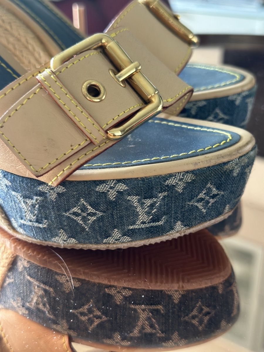 Louis Vuitton Chaussures femmes: Louis Vuitton Sandales – D'occasion à Genève par Milana89 9