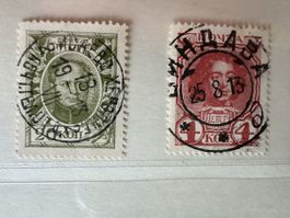Russland - 1913 mit schönen Rundstempeln