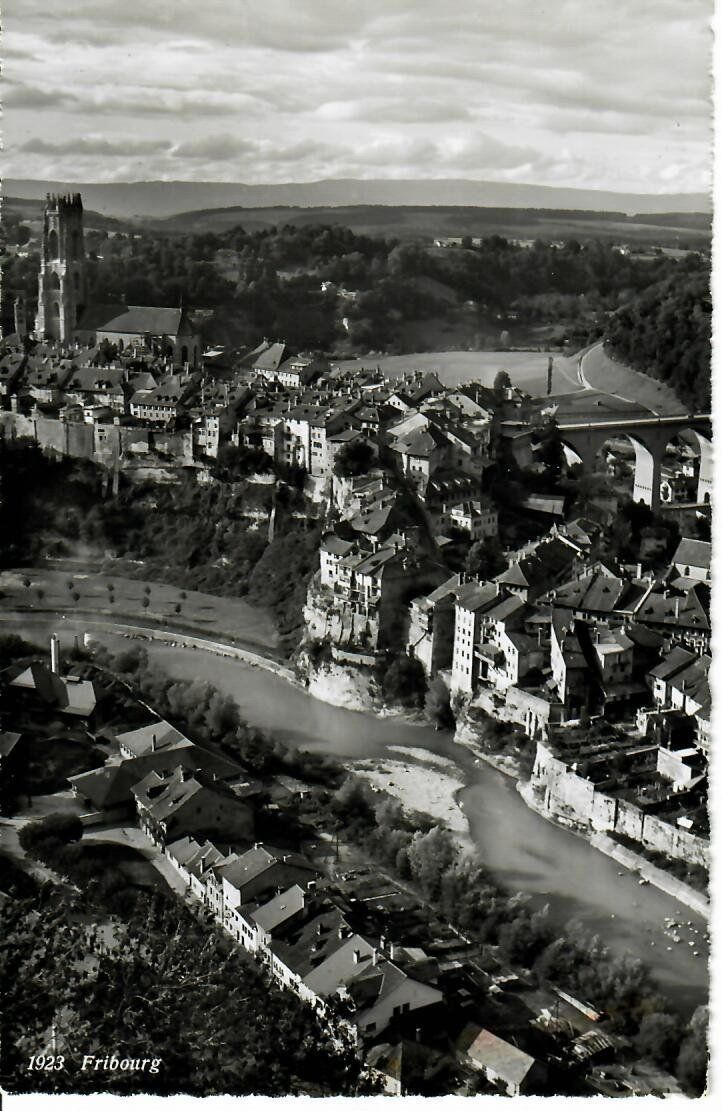 Cartoline postali: Fribourg – Usato da Hochdorf venduto da Ziegel-16