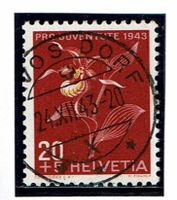 Pro Juventute J107 Vollstempel Davos Dorf