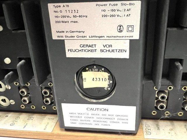 Revox Verstärker: Revox Verstärker – Defekt aus Zürich von gigimai67 7
