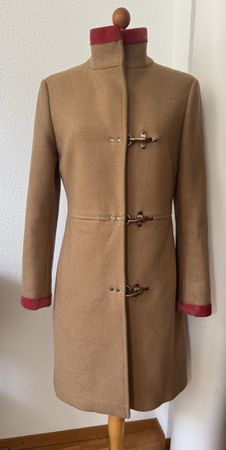 Manteau FAY en laine et cachemire camel, taille S