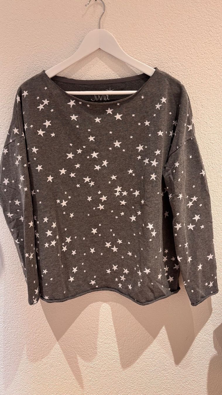 Pulls & Sweat-shirts: Juvia Pullover grau mit Sternen Grösse S gebraucht – D'occasion à Uitikon Waldegg par Thefateofophelia