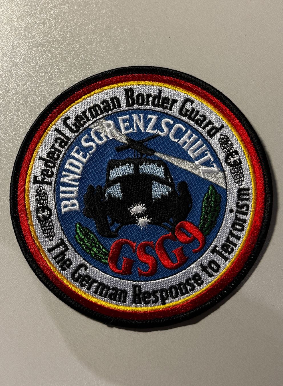 Patches: Patch Bundesgrenzschutz GSG9 German Border Guard – Neu (gemäss Beschreibung) aus Rupperswil von Steffeli