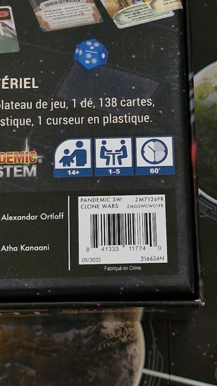 Giochi: Star Wars: The Clone Wars - système pandemic – Usato da Vucherens venduto da Sebos7676 3
