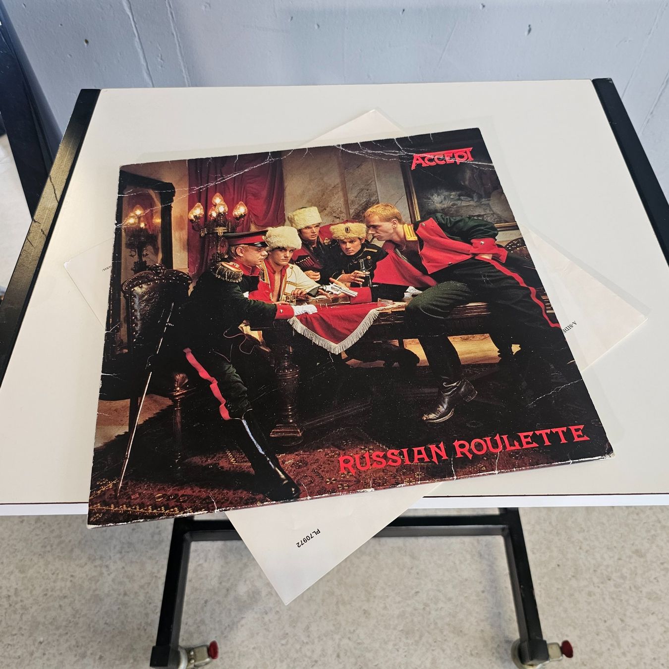 Schallplatten: LP Vinyl: Accept – Russian Roulette - 1986 – Gebraucht aus Nottwil von Wondewa-Shop
