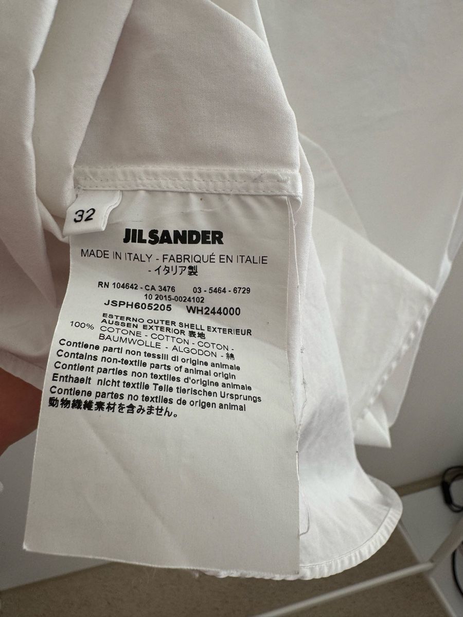 Jil Sander Chemisiers: Jil Sander white shirt – Neuf (Voir description) à Zürich par di_archive 4