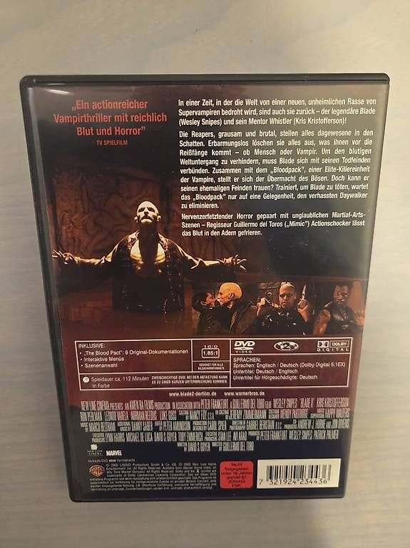 Alle DVDs: Blade 2 und Blade Trinity – Gebraucht aus Lauerz von betsan666 4