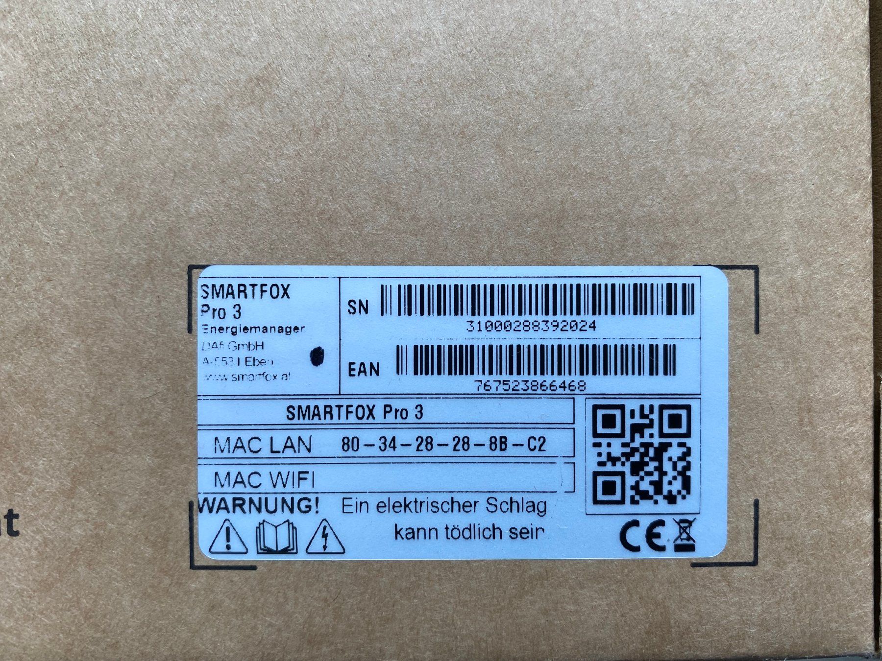 Smartfox Componenti elettronici: 🔴  Smartfox SMAR Energiemanager /394B – Nuovo e nell'imballaggio originale da Zürich venduto da LUIS-B 6