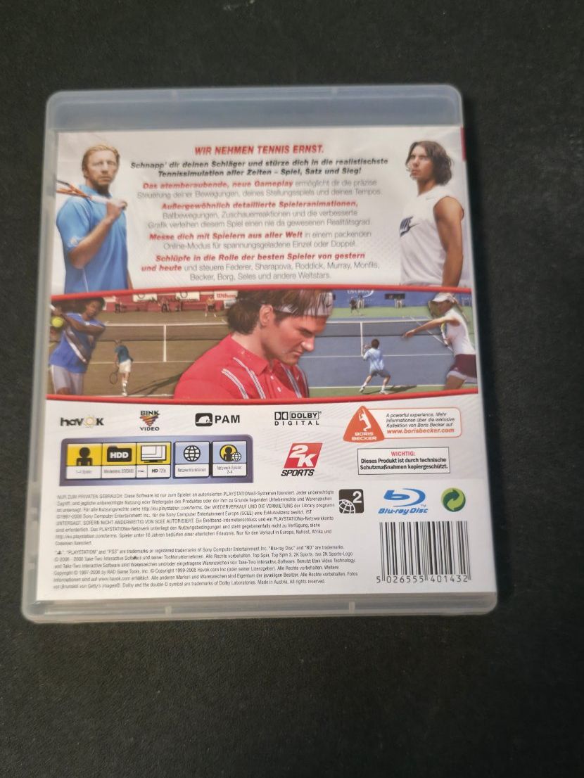 Spiele: TopSpin 3 PS3 – Gebraucht aus Meilen von MR_Buisness 2