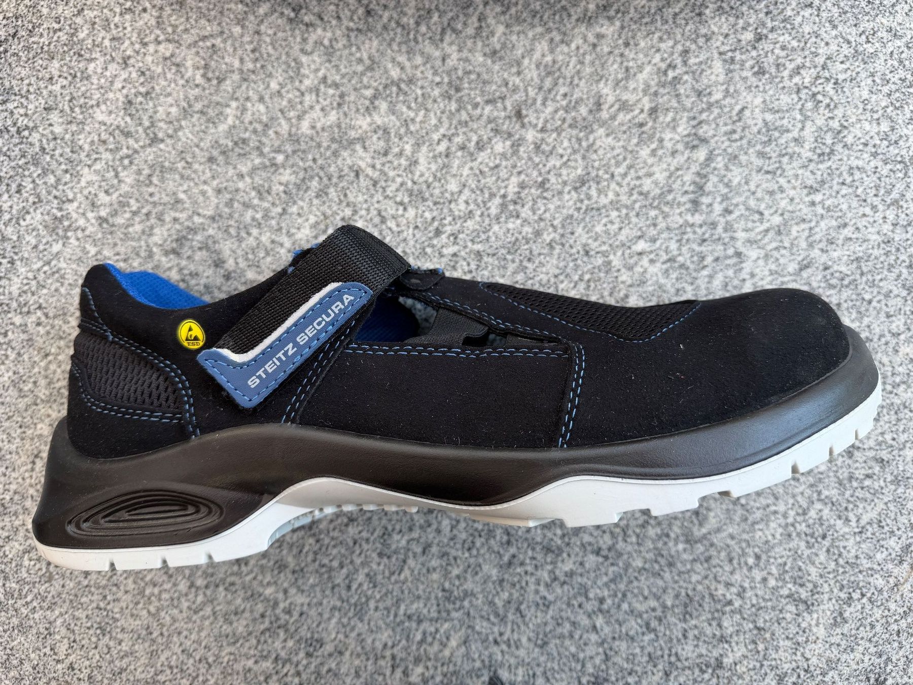 Herrenschuhe: Steitz Sicherheits-Sandale schwarz, Grösse 45 – Neu und originalverpackt aus Fehraltorf von amafe 2