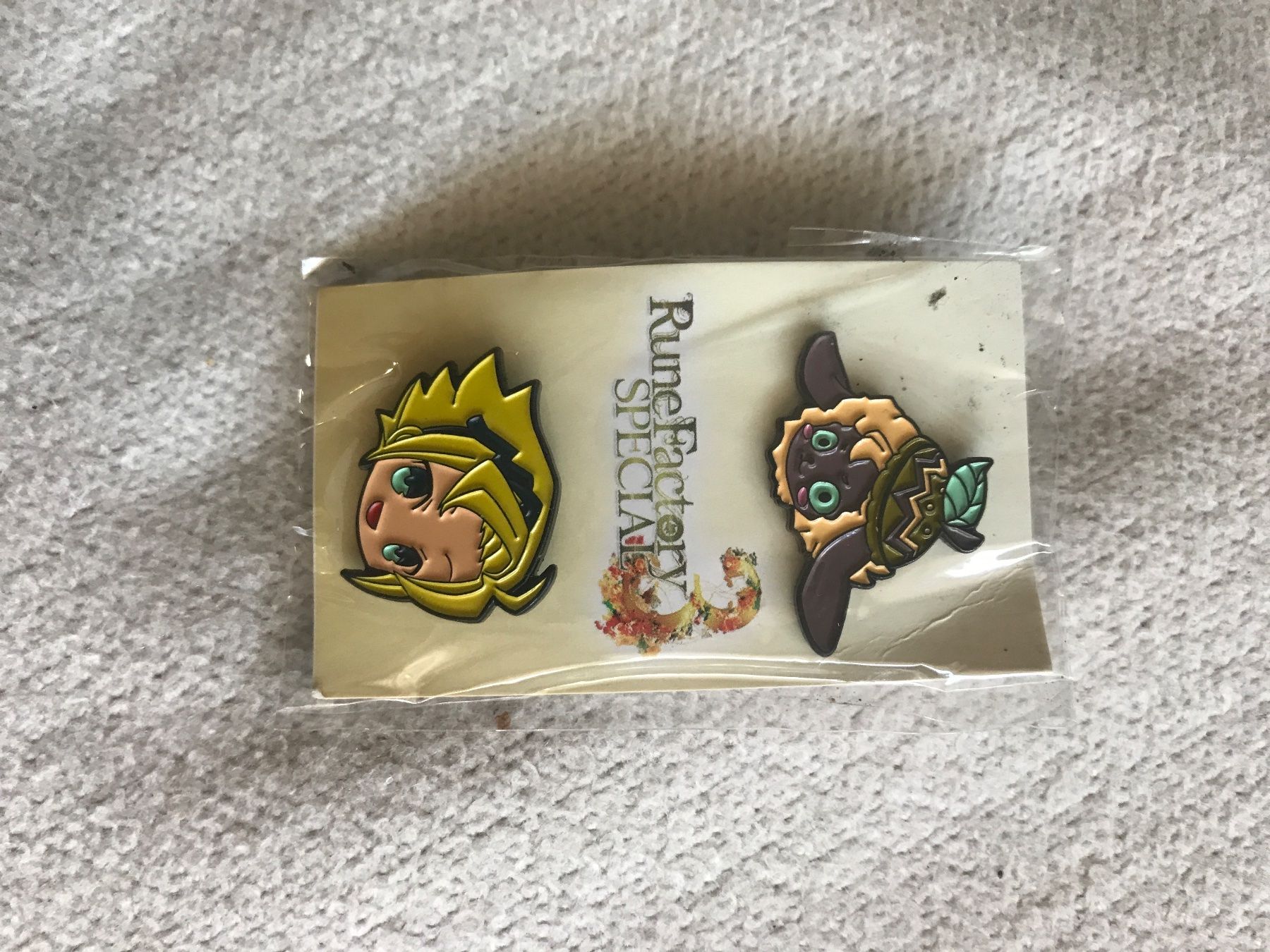 Biglie: RuneFactory 3 Special 2 Pins – Nuovo e nell'imballaggio originale da Igis venduto da Boby8