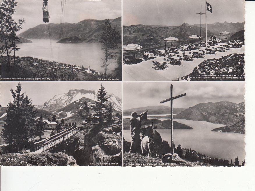 Cartoline postali: Klewenalp ca. 1950 – Usato da Bürglen TG venduto da StampGraf