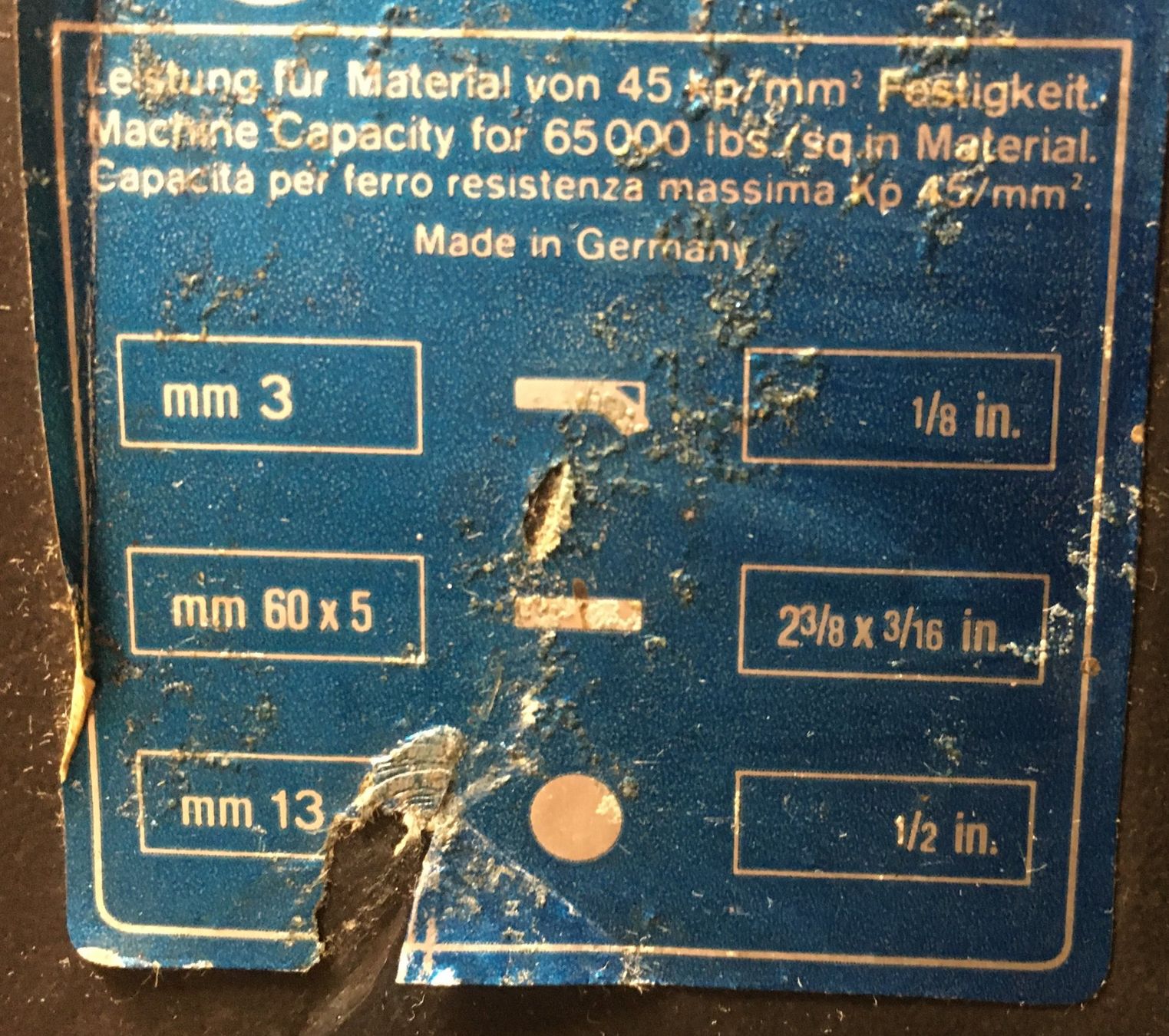 Alle Werkzeuge: Mubea Blechschere bis 3mm Handhebelschere Schlagschere – Gebraucht aus Luzern von Solanor13 2