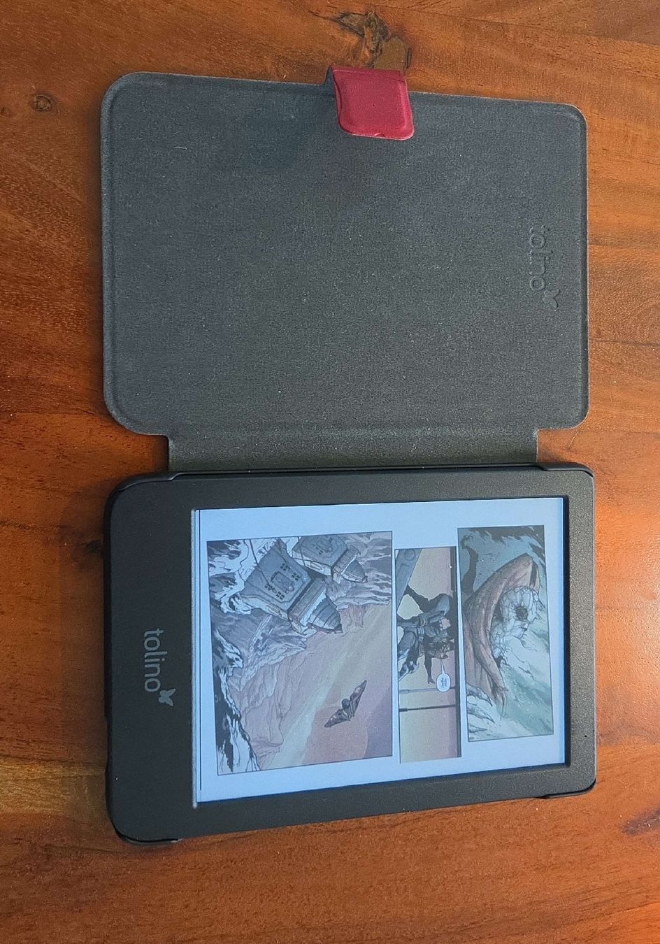 Tolino Tablettes PC: Tolino Shine Color E-Reader mit Schutzhülle – D'occasion à Wädenswil par Austin1 4