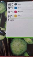Lot de 4 cartouches d'encre HP 950/951 - Neuf 