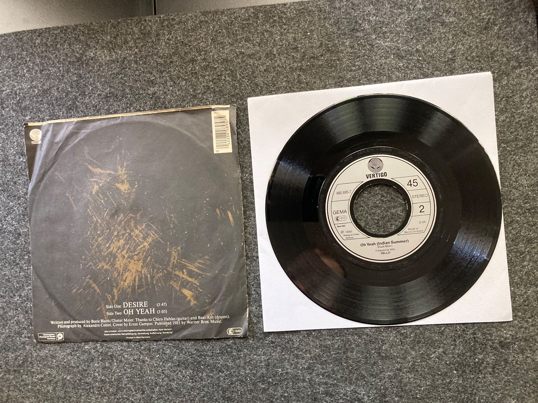 Dischi in vinile: Yello - Desire – Usato da Fribourg venduto da Karushi 1