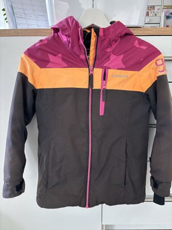Icepeak Skijacke mehrfarbig Grösse 128 gebrauchter Zustand