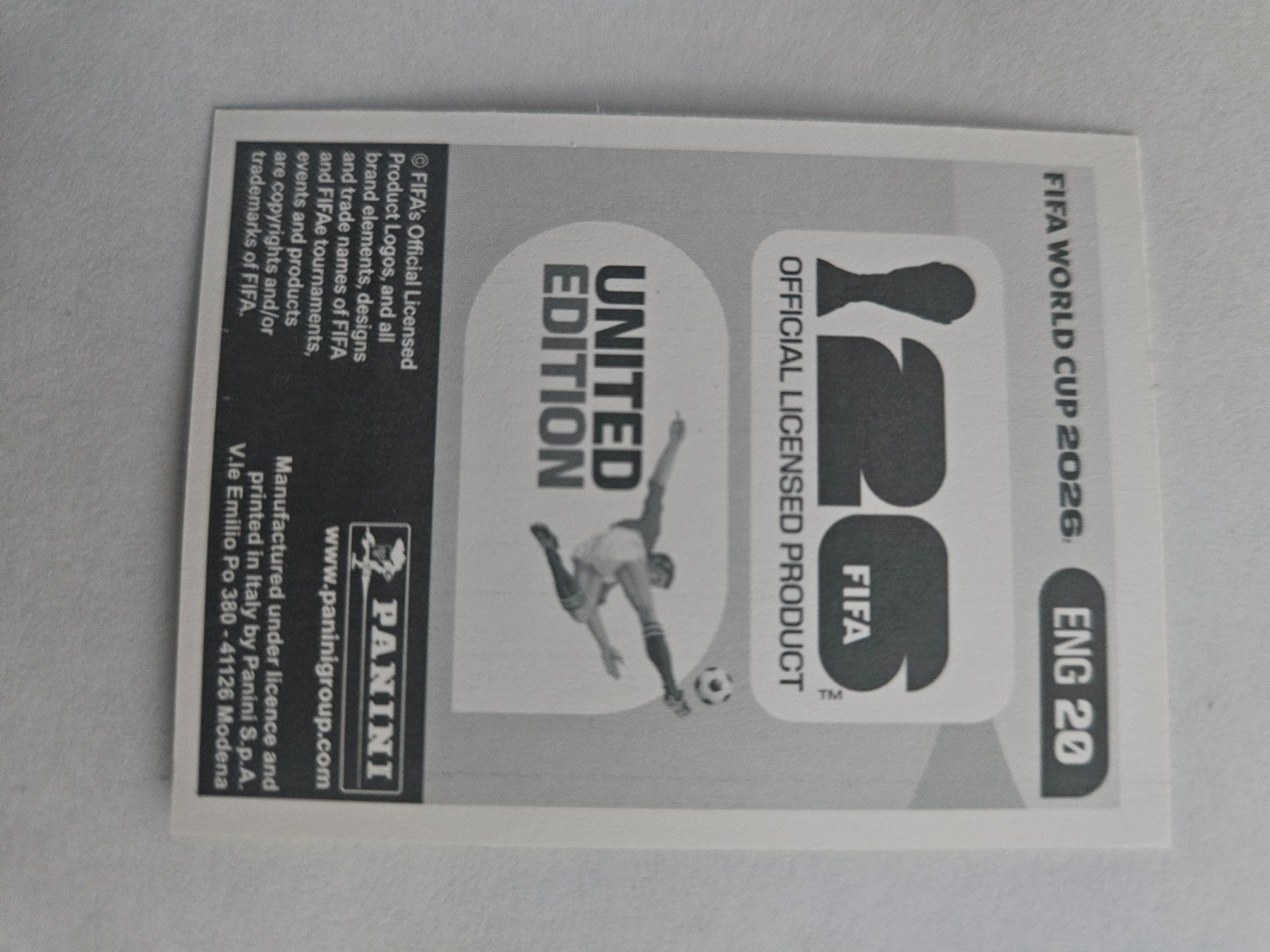 Panini Sammelbilder & Trading cards: ENG 20 – Gebraucht aus Würenlingen von Dinli 1
