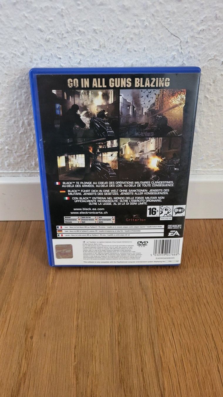 Sony Spiele: PS2 - Black – Gebraucht aus Münsingen von DigitaleSpielecke 1
