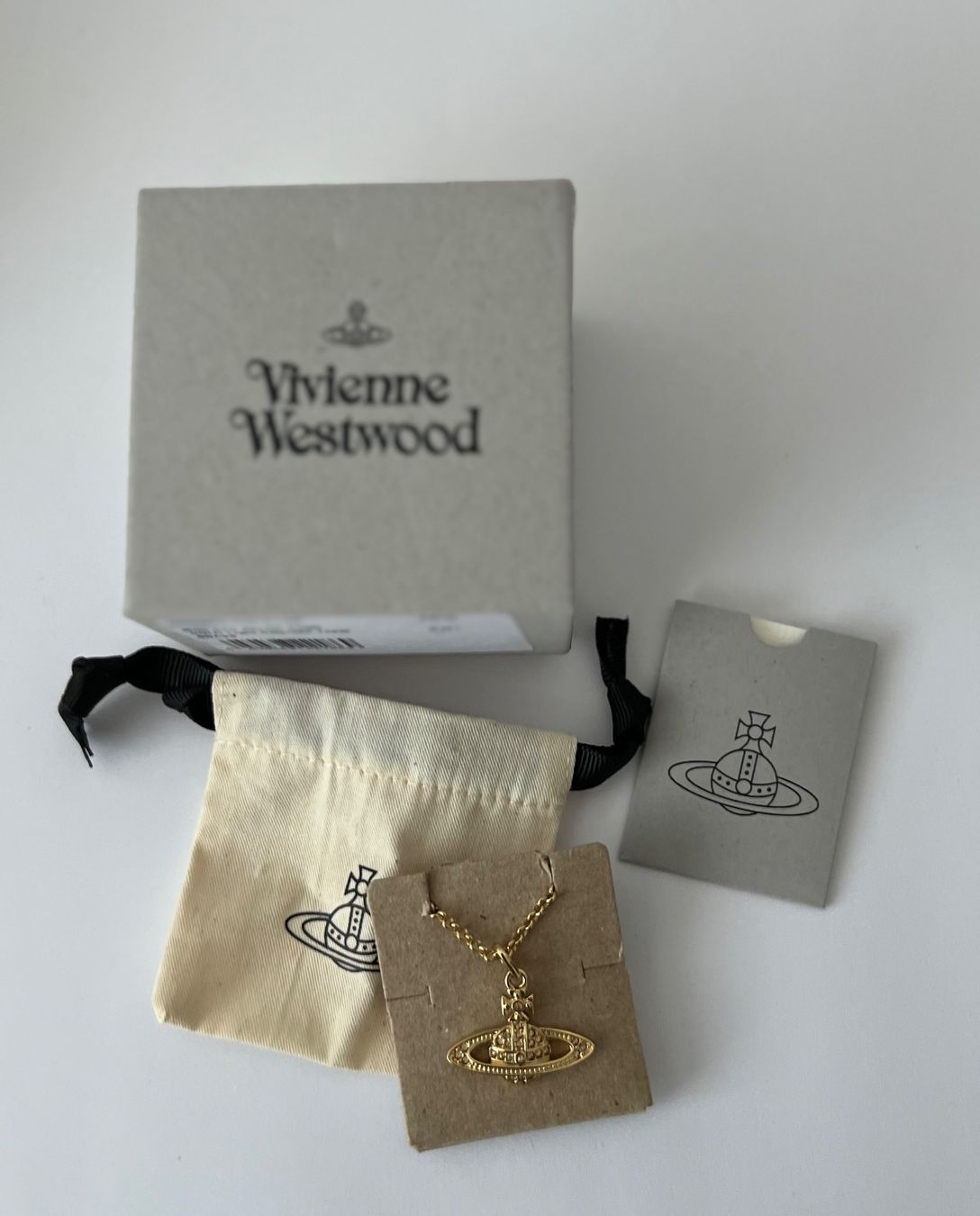 Catenine: *Vivienne Westwood MINI RELIEF Halskette – Nuovo e nell'imballaggio originale da Oberaach venduto da Dandy2021 4