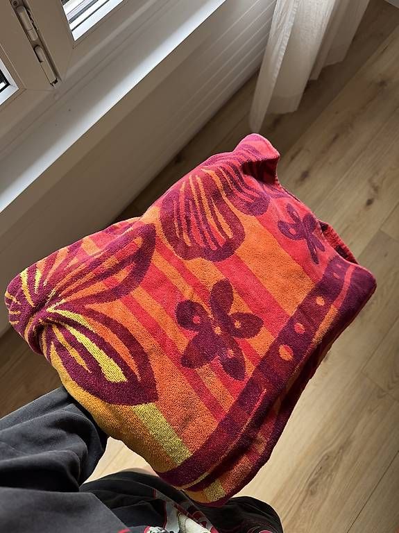 Teli da bagno: Doppel Badetuch / Strandtuch Blume – Nuovo e nell'imballaggio originale da Aadorf venduto da mar_l5n2 2